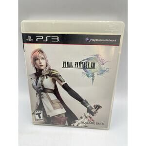 Final Fantasy XIII - Sony PlayStation 3 - PS3 - CIB - Tested